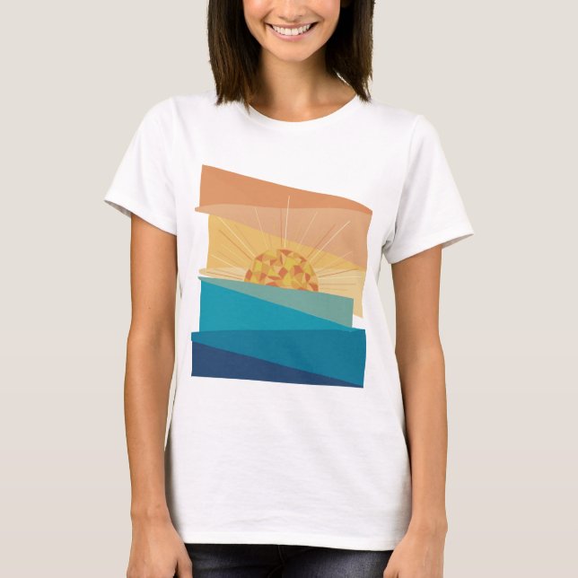 Camiseta Días soleados (Anverso)