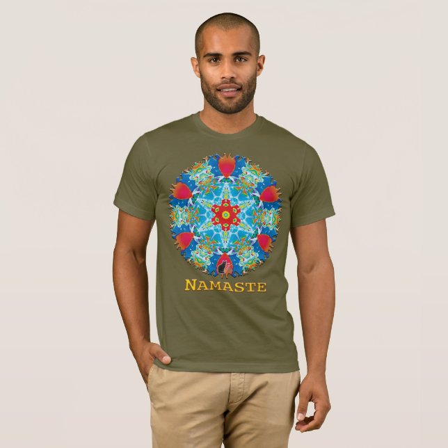 Camiseta Diatome Namaste Kaleidoscope (Anverso completo)