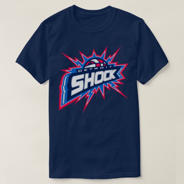 Camiseta dibawahnyaDetroitShockwahajangan (Diseño del anverso)