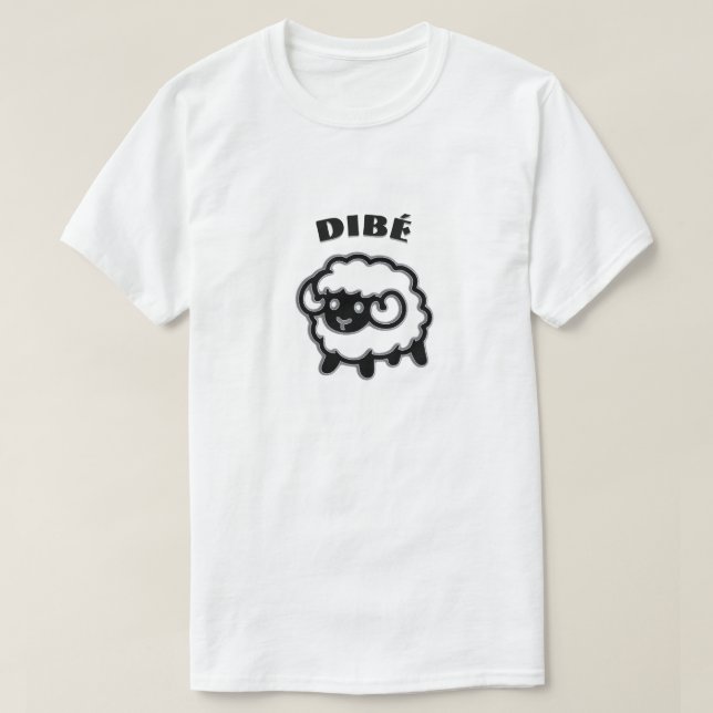 Camiseta Dibé - ovinos en el navajo (Diseño del anverso)
