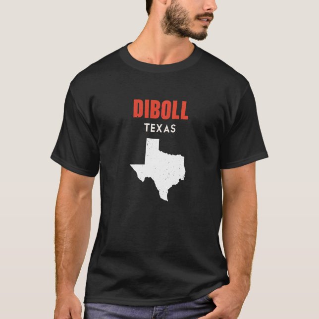 Camiseta Diboll Texas Estados Unidos Estados Unidos Viajes  (Anverso)