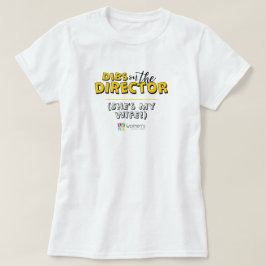 Camiseta Dibs amarillos sobre el director