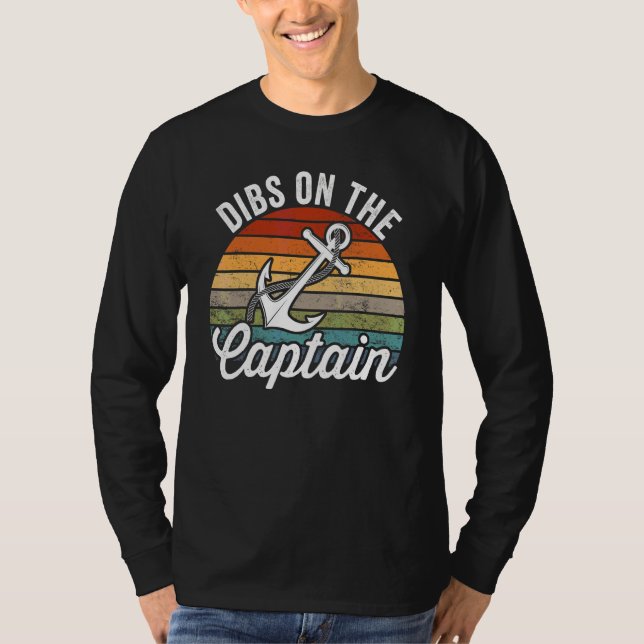 Camiseta Dibs en el capitán   Esposa del capitán (Anverso)