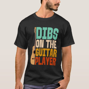 Camiseta Dibs En El Guitarrista Divertido Músico