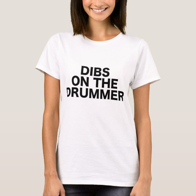 Camiseta Dibs en la música de la demostración del carruaje (Anverso)