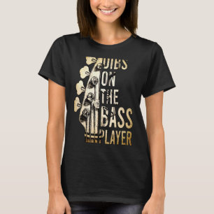 Camiseta Dibs On The Bass Player Guitar Musician 2