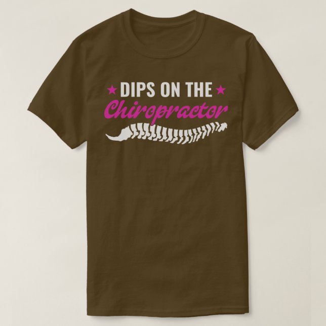 Camiseta Dibs on the Chiropractor Chiropractic Wife Girlfri (Diseño del anverso)