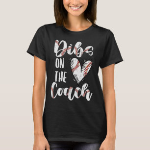 Camiseta Dibs On The Coach Vende A La Mujer Divertida Entre