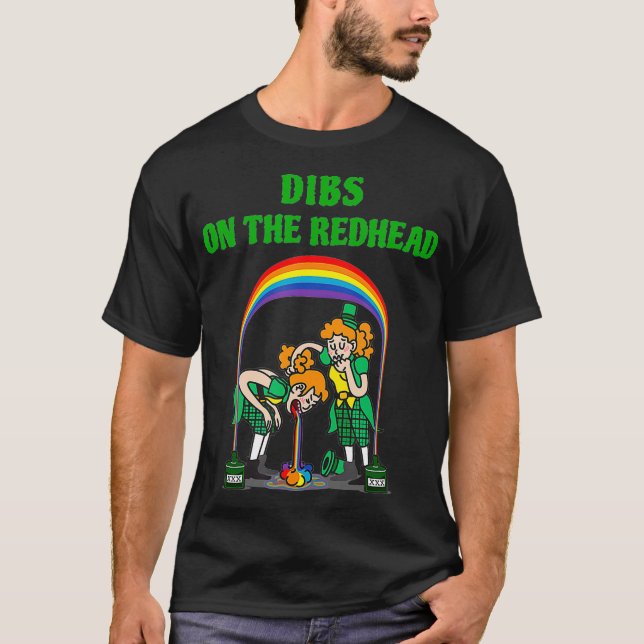 Camiseta Dibs On The Redhead _3 (Anverso)