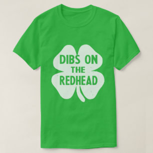 Camiseta Dibs on the Redhead: Diseños peculiares para amant