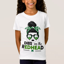 Camiseta Dibs on the Redhead Funny St. Patrick's Day Irish