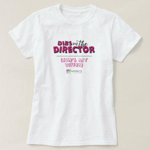 Camiseta Dibs rosados para el director