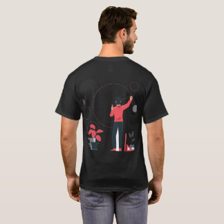 Camiseta "Dibuja tu propio mundo"