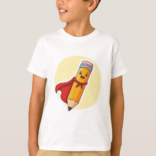 Camiseta Dibuja tus sueños, lápiz inspirador TShirt para ni