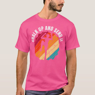 Camiseta Dibuja y envíalo escalador de escalada deportiva B