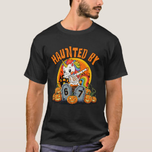 Camiseta Dibujado Unicornio Funny Six Seven Halloween 67 As