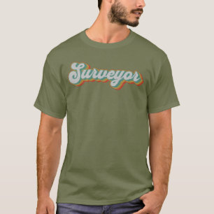 Camiseta Dibujante de historietas de colores retro