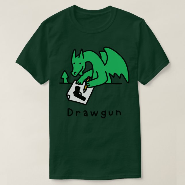 Camiseta Dibujar (Diseño del anverso)