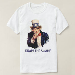 Camiseta Dibujar el pantano (fondo blanco)