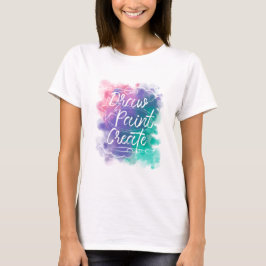 Camiseta Dibujar, pintar, crear