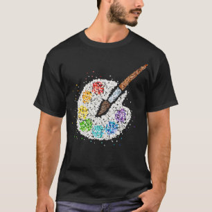 Camiseta Dibujar pintura de pintador