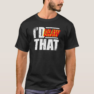 Camiseta Dibujaría ese juego de cartas de intercambio de Bo