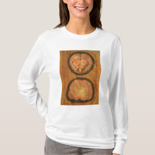 Camiseta Dibujo anatómico del cerebro humano