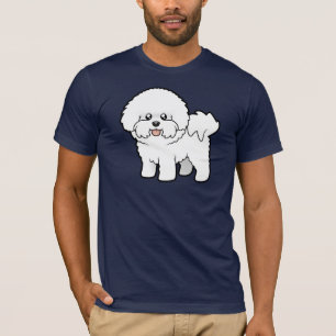 Camiseta Dibujo animado Bichon Frise