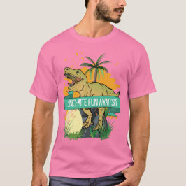 CAMISETA DIBUJO ANIMADO DE CITA DE DINOSAURIO