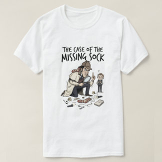 Camiseta Dibujo animado de detective divertido