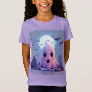 Camiseta Dibujo animado de fantasmas espeluznantes con murc