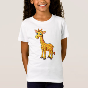 Camiseta Dibujo Animado de Jirafa Bebé Adorable-35281