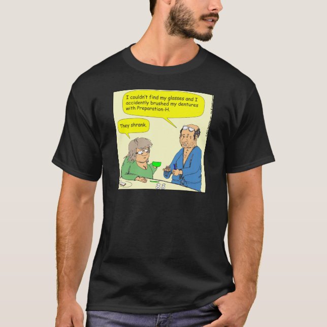 Camiseta dibujo animado de la crema del hemorrhoid de 408 (Anverso)