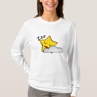 Camiseta Dibujo animado de la estrella el dormir