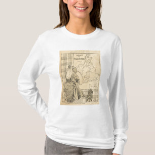 Camiseta Dibujo animado de la reina Victoria de Le Rire