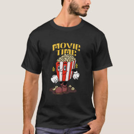 Camiseta Dibujo animado de mascota de palomitas de maíz
