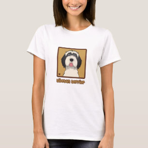 Camiseta Dibujo animado de Terrier tibetano