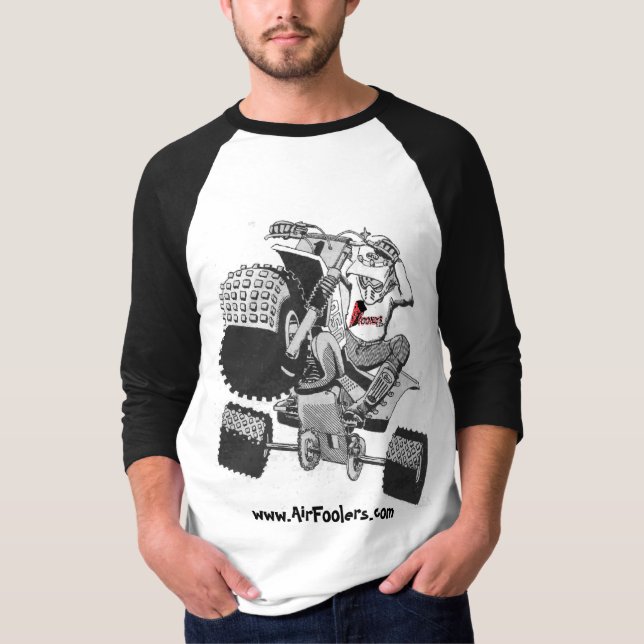 Camiseta dibujo animado de www.AirFoolers.com del *UPDATED* (Anverso)