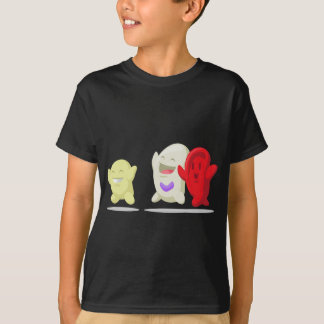 Camiseta Dibujo animado del glóbulo - eritrocitos,