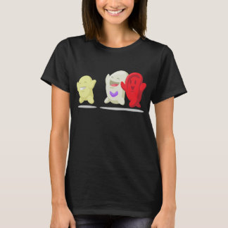 Camiseta Dibujo animado del glóbulo - eritrocitos,