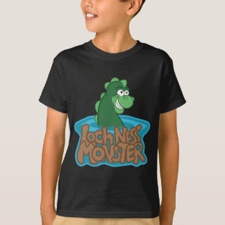 Camiseta Dibujo animado del monstruo de Loch Ness