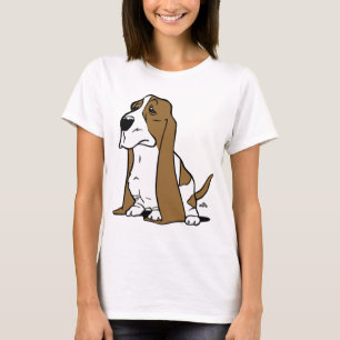 Camiseta Dibujo animado del perro de afloramiento