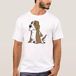 Camiseta Dibujo animado del perro de afloramiento