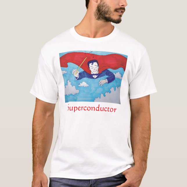Camiseta Dibujo animado del superconductor (Anverso)