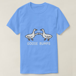 Camiseta Dibujo animado divertido de Gansos con Carne de Ga