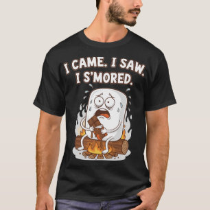 Camiseta  Dibujo Animado Divertido Vine Vi Quemé