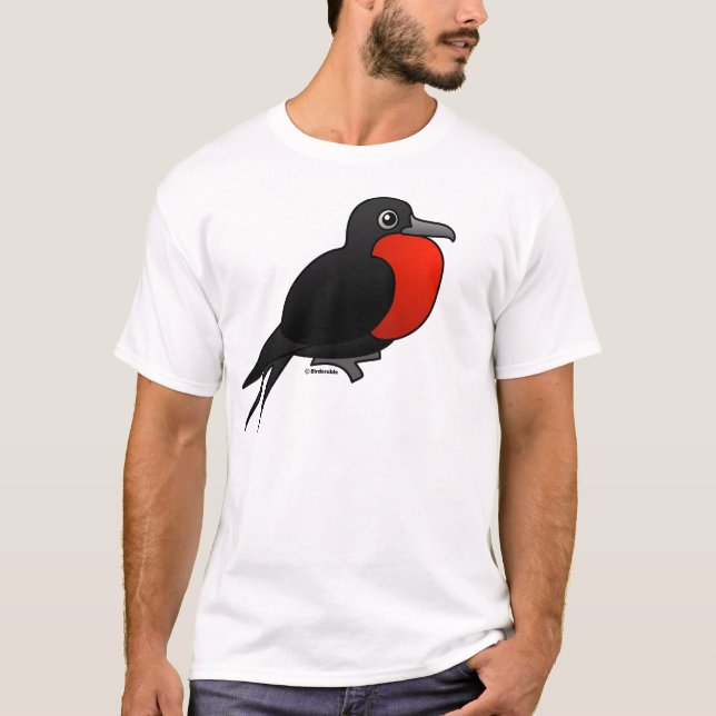 Camiseta Dibujo animado Frigatebird magnífico (Anverso)