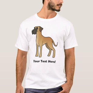 Camiseta Dibujo animado great dane