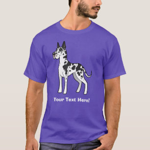 Camiseta Dibujo animado great dane
