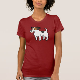 Camiseta Dibujo animado Jack Russell Terrier